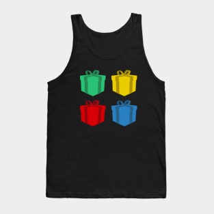 Colorful gift boxes Tank Top